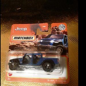 5 jeep bundle lot Matchbox Short Card '20 Jeep Gladiator '48 Willys Jeepster